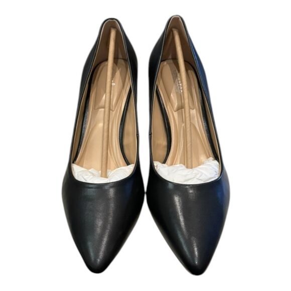 New Charles by Charles David Paula Black Slip On Pumps Heels 11 - Picture 4 of 7